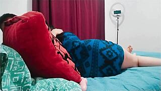 Stepson's Huge Erection Makes Big Ass Stepmom Beg for Rough Taboo Pounding