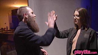 amateur couples dive into first-time swinger orgy sex