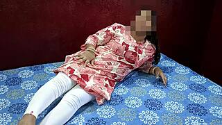 young mistress moans wild with servant's huge cock desi style