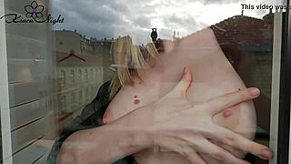 Horny Paris Babe Fingers Hairy Pussy Close-Up for Lover's Eyes Only