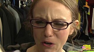 Nerdy Tutor's Big Toy Motivates Lusty Blonde Lesbian To Orgasm!