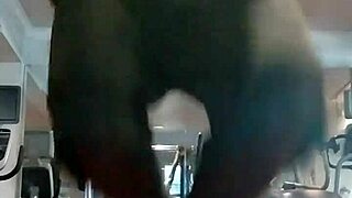 21 Year Old Athletic Dorm Workout Fitness Session
