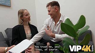 Vip4k. Nata Gold's Wrong Casting Ends In Old Man Pounding Her Pussy