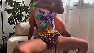 Horny Big Ass Babe Bounces Juicy Cheeks On Cock