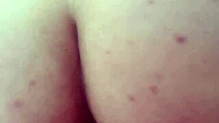 Pregnant milf rides cowgirl masturbating pussy fetish solo!