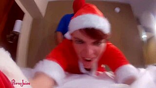 i breed mrs claus black pussy at christmas aurora foxe creampie