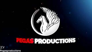 Pegas productions autumn milf ass wrecked by two cocks threesome