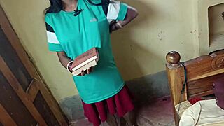 heart pounds watching desi schoolgirl's hot outdoor fuck mms