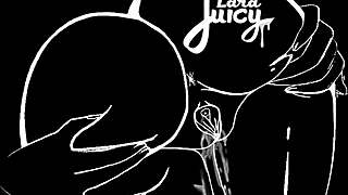 Masturbating in the garden hoping neighbors spot my squirting pussy - larajuicy