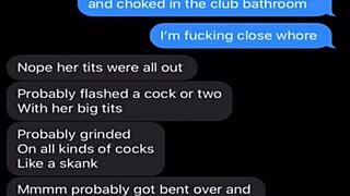 wife sneaks sexts to tease her clueless husband