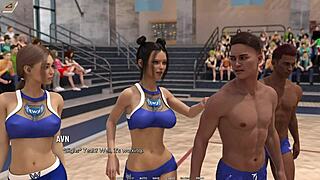 Taboo University 63 Beach Volleyball Big Tits 3D Game