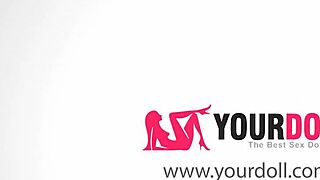 yourdoll fucks hot blonde ebony duo wildly