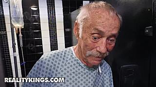 nurse isabel moon pussy pounded doggystyle by mazee's monster cock hospital bathroom