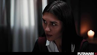 harry potter witch summons futa cock on transgender latina gf?