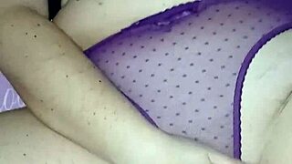 amateur milf masturbates solo in homemade session