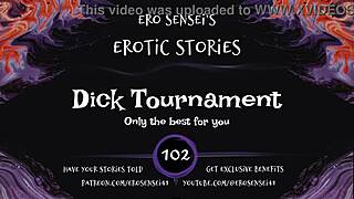 Dick Tournament Erotic Game Masturbation Orgasm POV for Women