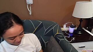 Trikepatrol Skinny Pale Pinay Teen Rides Monster Big Cock Pov