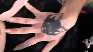 Sexy Latina Smokes Cigarette in Lingerie Solo Tease!