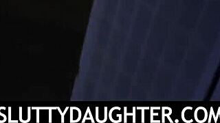 Stepdaughter, Feel Daddy Groping You In Garage - Viva Athena!