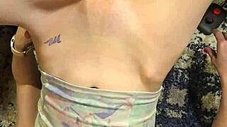 Machine Fucks Dripping Wife Pussy Till Massive Squirting Orgasms