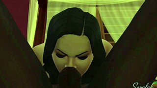 young lover sneaks up on gorgeous vacation beauty for secret beach seduction