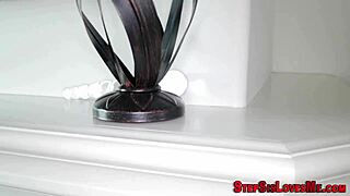 Tiny Latina teen 18+ slurps POV cock to facial cumshot