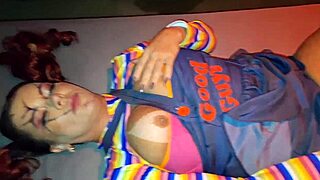 ei tranzei com cunhado na festa de fantasia que delicia