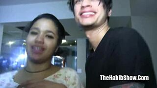teen blasian strips then derek rips clothes for ghetto pounding