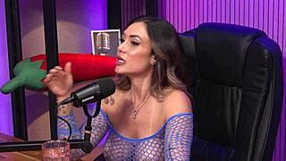 Busty Brazilian Lesbian Craves Shaved Anal Toys