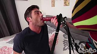 Hunk Lance Hart Stretches Milf Sara Jay's Big Tits Mature Pussy