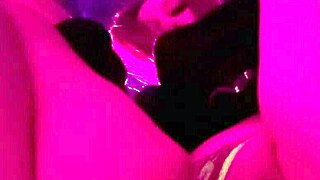 Horny Italian Milf Artemisia Flashes Shaved Pussy Outdoors At Night!