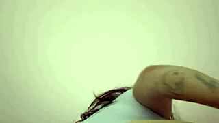 Curvy Brunette Milf Mistress Twerks Big Ass in Domination Tease