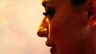 Milf boss joins intern for oily threesome pussy licking?