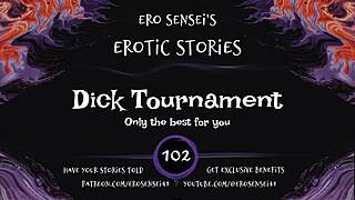 Dick Tournament Erotic Game Masturbation Orgasm POV for Women