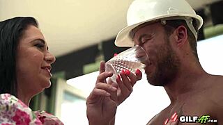 Guy Pounds Plump Mature Granny's Curvy Body Hardcore