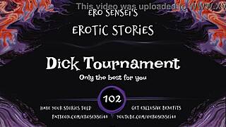 Dick Tournament Erotic Game Masturbation Orgasm POV for Women