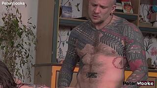 i'm the multi-orgasmic brunette slut facialed by sunny daze peter hooke davin strong