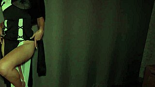 Nun Begs Desperately as Cock Fills Her with Creampie