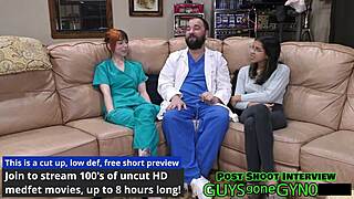 Cum Clinic Extraction 10 Doctor Tampa Milked by Nurse Gloves!