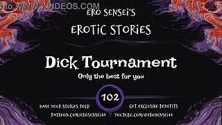 Dick Tournament Erotic Game Masturbation Orgasm POV for Women