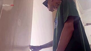 dutra sura shows mii angel to her hung cousin for nasty threesome