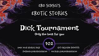 Dick Tournament Erotic Game Masturbation Orgasm POV for Women