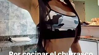 Hot Argentine Insta Teen Teases Ass 🍑🔥