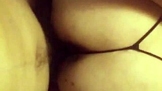 bbw latina milf cupcake shows off her curves in sexy thong panties