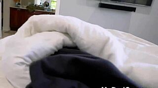 stepdaughter craves daddy's morning wood right now?