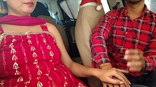 desisaarabhabhi unwraps rich black cock as christmas gift!