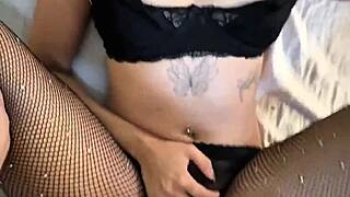 my goth college girl's perfect huge tits and ass drive me wild