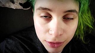 kiwwi gulps cum facials in nerd blowjob compilation