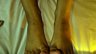 Fuck yeah, ariane kimiko's silky toes got me hooked nasty foot fetish!