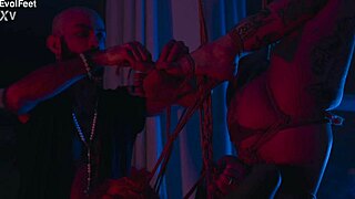 goddess feet domination footjob licking toes cum